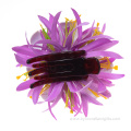 Tropical Flower&Artificial Silk Spider Lily Hair Claw